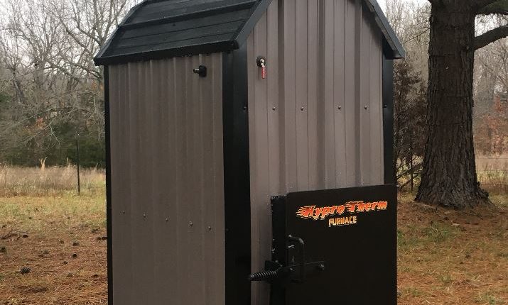 wood burning pool heater